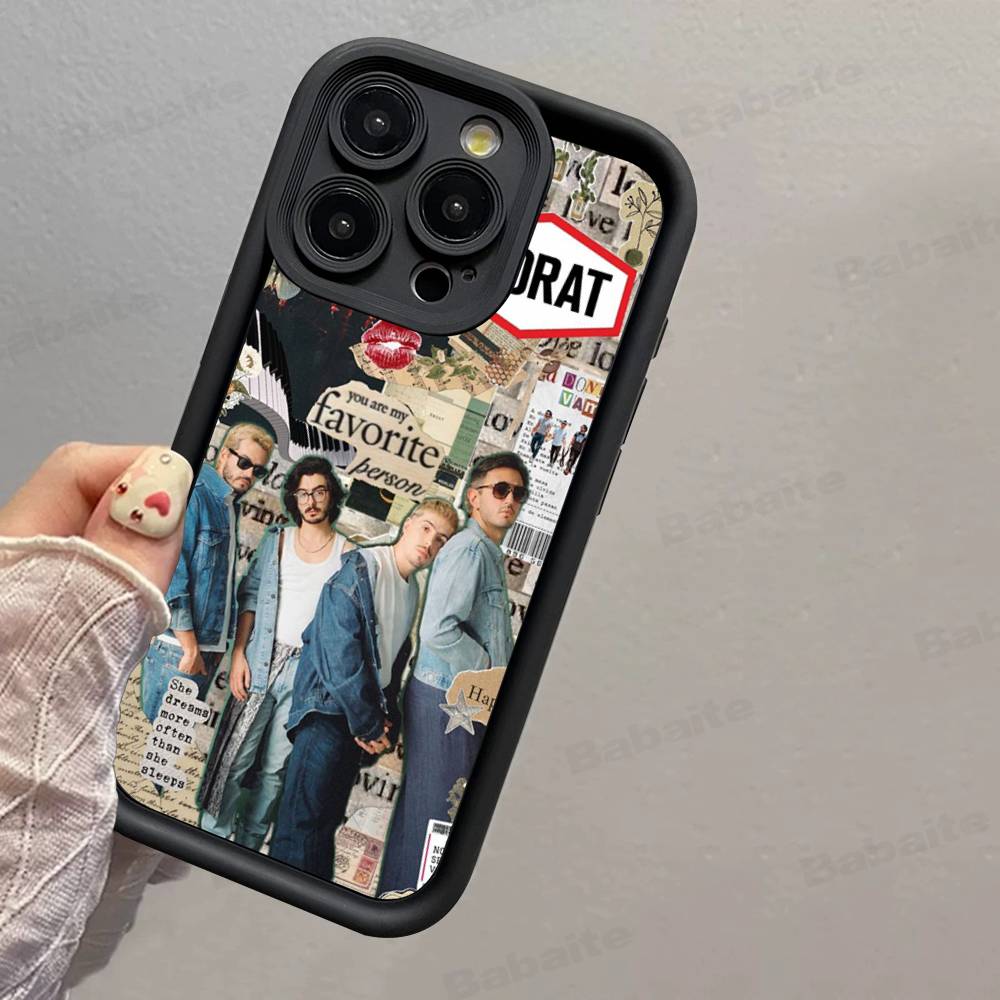 Morat Music For IPhone 17 Pro Max 16 15 14 13 12 11 Plus Black Soft Phone Cover