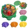 Mini Turtle Sandbox with Tools Fidget Desk Toy for Stress Relief Mini Zen Garden Sandbox Desktop Accessories for Home
