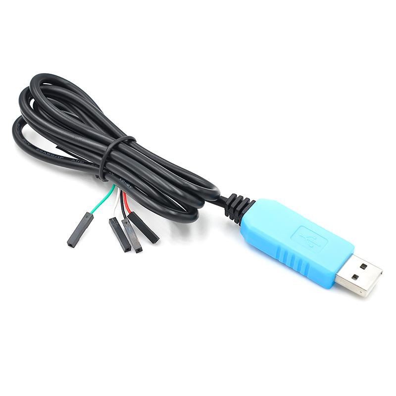 PL2303 PL2303HX/PL2303TA USB To RS232 TTL Converter Adapter Module with Dust-proof Cover PL2303HX for arduino download cable