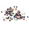 100pcs 9mm Silicone Beads DIY Round Multiple Colors Silicone Loose Beads for Necklaces Baby Toys Type A