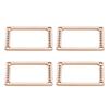 4pcs Wooden Weaving Loom Kit Mini Size Knitting Tools Accessories Weaving Frame Kit DIY Craft
