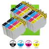 Compatible Ink Cartridges - EPSON - 29XL - 12 Pieces - Black, Cyan, Magenta, Yellow - Chip Replaces Epson