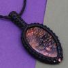 Палочка Агат Макраме Нить Драгоценный Камень Ювелирные Изделия Ручной Работы 20-36''Ad Подвеска Унисекс