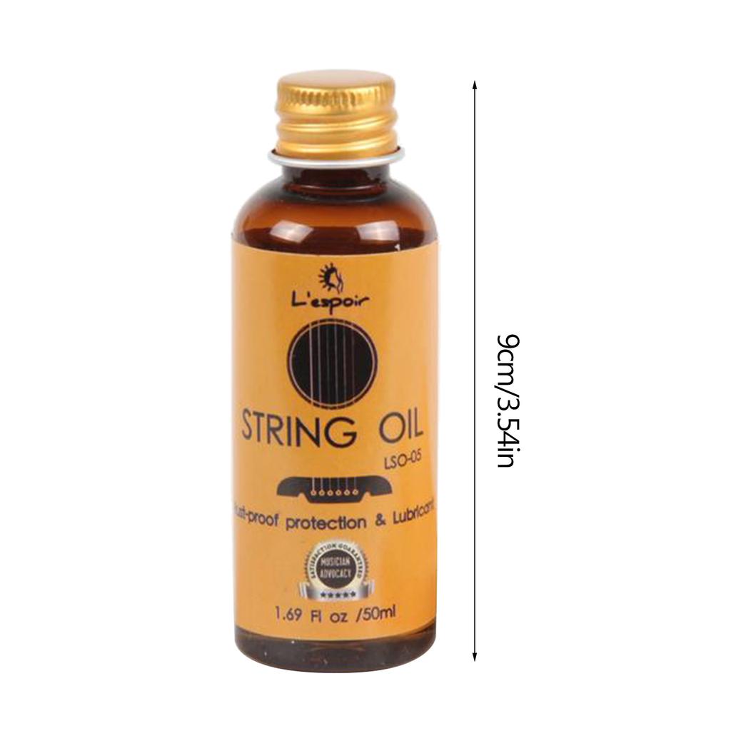 Practical Fingerboard Lemon Oil Guitar String Oil Guitar Rosy Fingerboard Nursing Oil for Guitar Bass Ukulele Strings