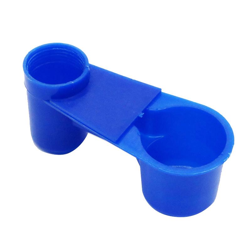 5/10/20 шт. Чашки-поилки для птиц, перепелов, чашка для воды, чашка для кошек, кур, голубей, попугаев, хомяков, двойной ниппель, направляющая для воды для семьи