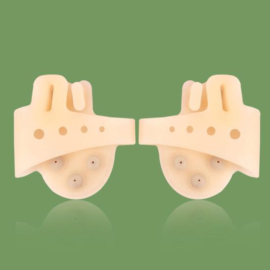 1 пара силиконовых разделителей для пальцев ног, распорки для пальцев ног, подушечки для снятия боли при косточках стопы, подошвенном фасциите, дышащие, нескользящие, поддерживающие корректоры косточек