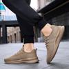 Fashion Fujeak Hot Sales Men Sneakers Mesh Casual Shoes Plus Size Vulcanize Shoe Walking Sneakers Black Men Running Tenis Masculino