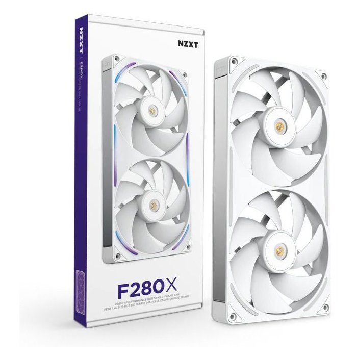 Ventilateur PC - NZXT - F280X Core a cadre unique (RF-U28PN-W1) - Ø 280 mm