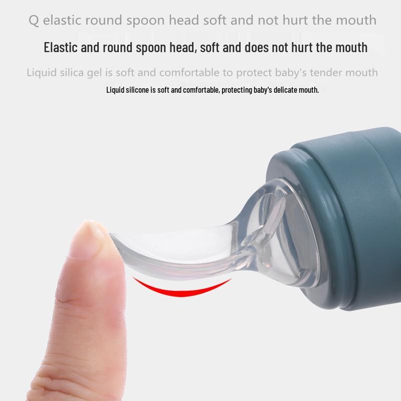 Детский ниблер для фруктов и овощей с силиконовой ложкой