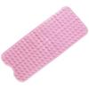 with Machine Washable Extra Long Bath Mat with Drain Holes and Suction Cups BathMat  for Bathroom