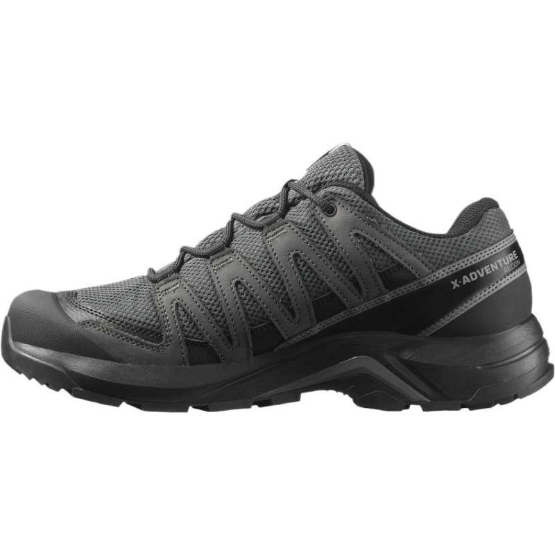 SALOMON X Adventure Низкие альпинистские ботинки Мужские черно-серые кроссовки 478092
