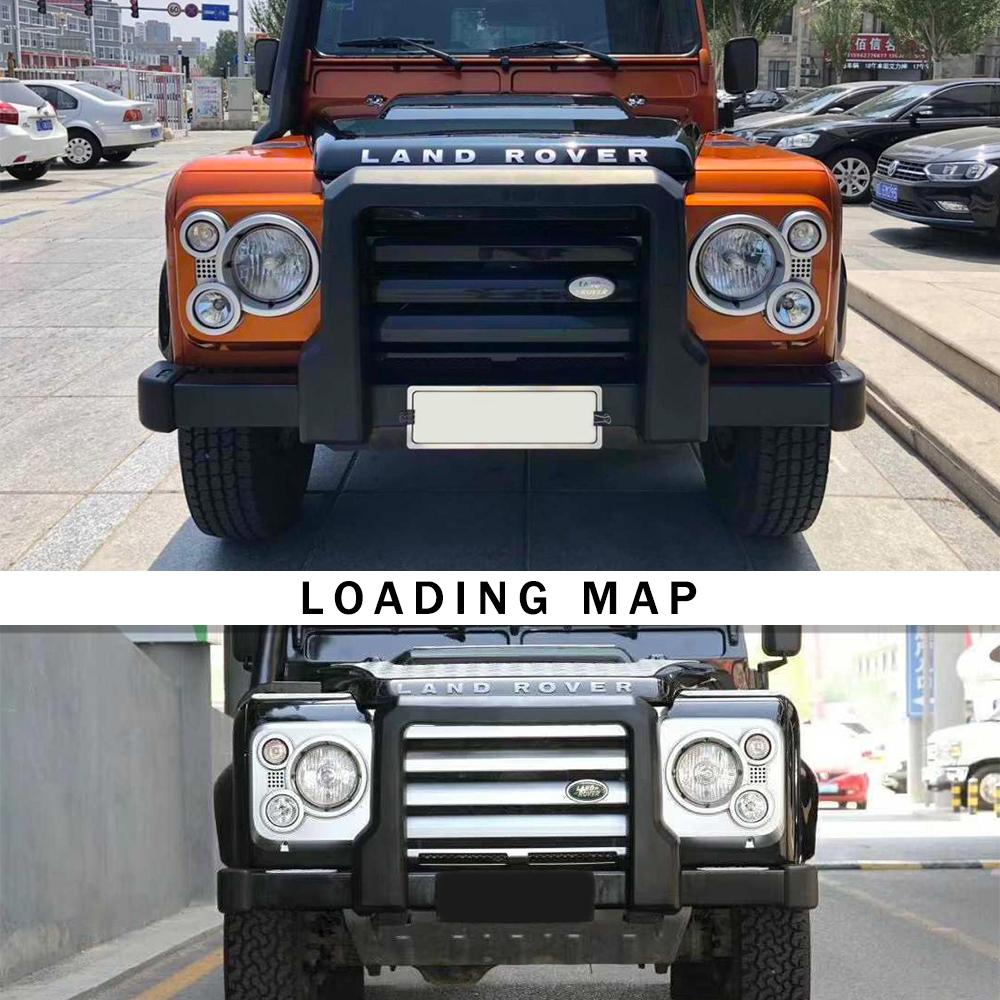 for Land rover Defender 90 110 Front Bumper U bar Front Bumper Cover bull bar Accessories Original Type Bumper NG5