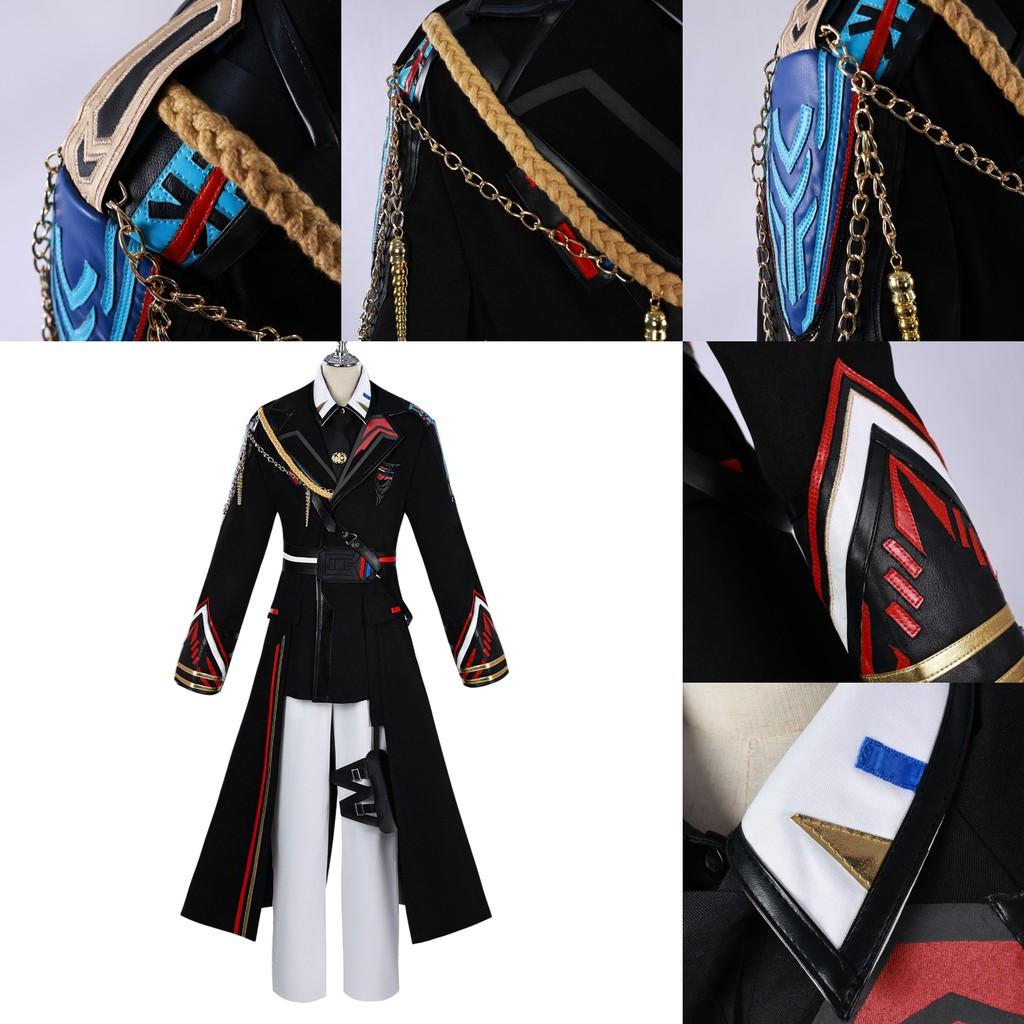 Любовь и Глубокий космос Калеб Фар Костюм для косплея Воздушного маршала Подарок на Хэллоуин