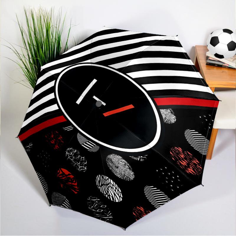 Abstract Geometric Twenty Umbrella 8-Frame for Travel, Camping, Casual Lightweight Portable Umbrella, Essential for Every Family Holidays Gift