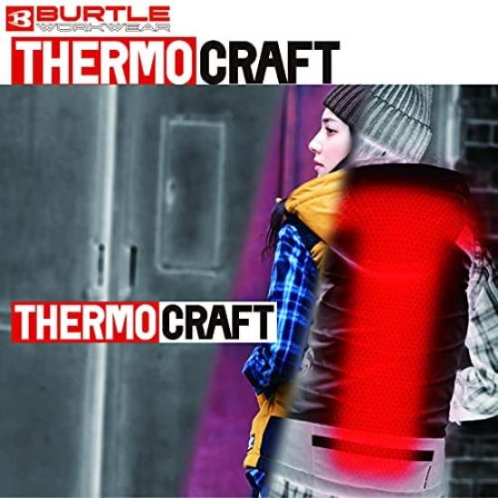 Куртка BURTLE Cold Weather THERMOCRAFT для мужчин и женщин, унисекс 5020 Зеленый [Burtle] (Миллс М.)