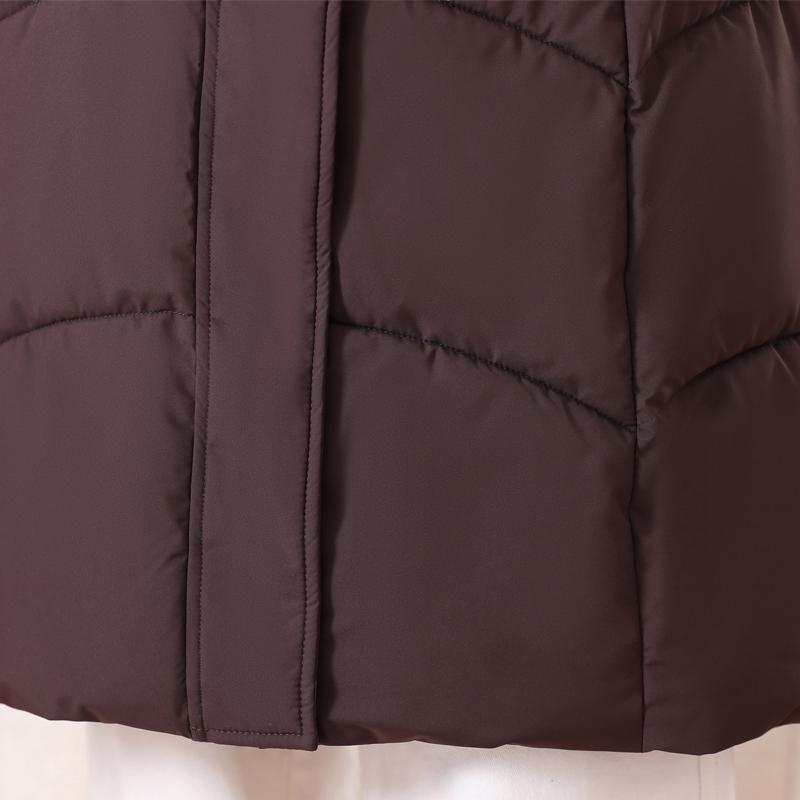 Модные зимние куртки женские длинные парки с капюшоном больших размеров толстые теплые женские пальто