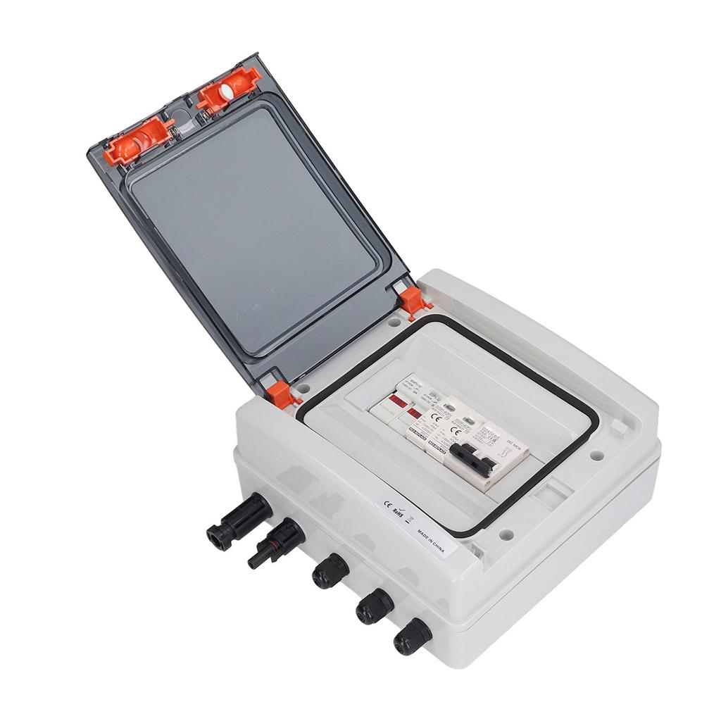 Соединительная коробка для солнечных фотоэлектрических систем 2 стринги 15А предохранитель защита от молнии IP65 соединительная коробка предварительно смонтированный кабель M C