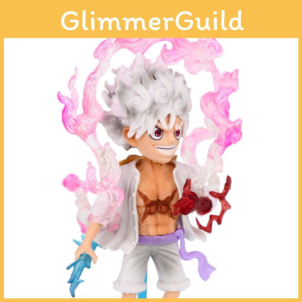 Luffy Five-form Collectible Figure Adorable Pvc Nika Luffy Anime Character Display