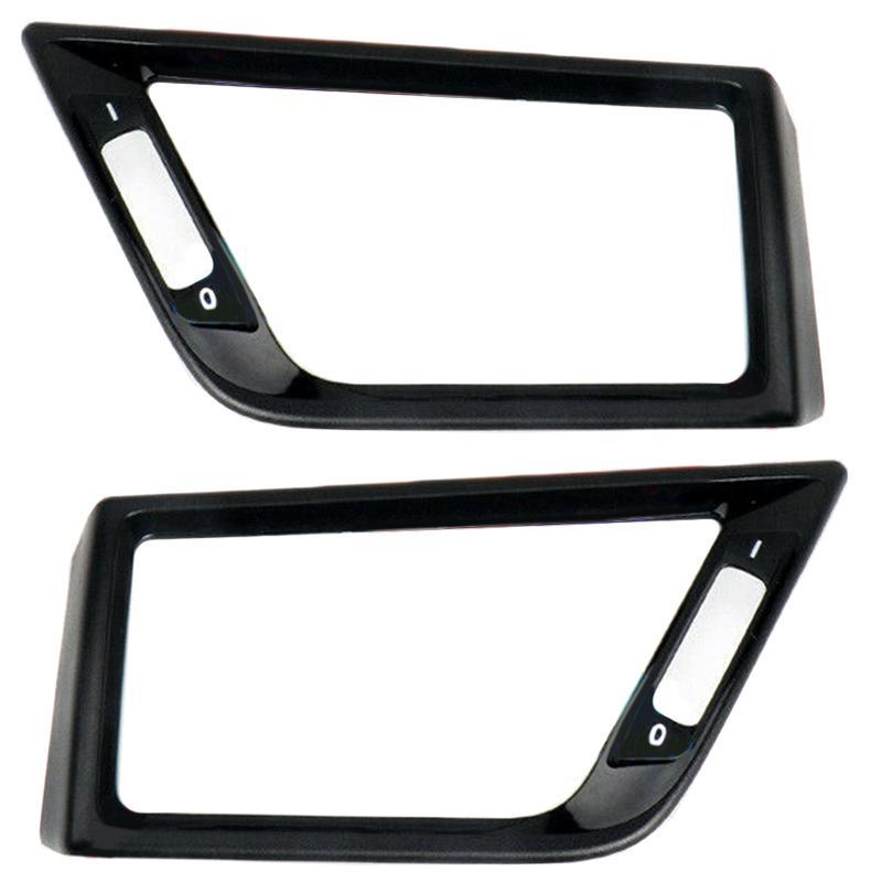 New 1 Pair Interior Front Left Right AC Vent Air Outlet Frame Trim Cover Fit for BMW E84 X1 2010-2015 64229258362 64229258363