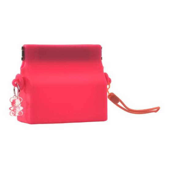 Силиконовый футляр для ретейнеров с застежкой-кнопкой, защитой от ударов и вентиляционными отверстиями. Портативный футляр для ортодонтических элайнеров для повседневных дел и путешествий.