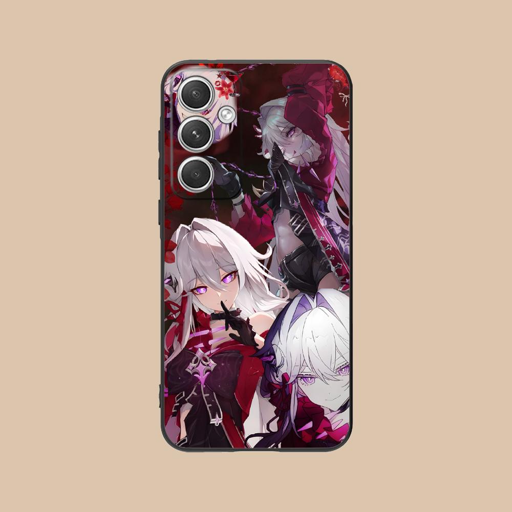 HSR Thelema Матовый ТПУ Чехол для Мобильного Телефона для Samsung Galaxy S26 S25 S24 S23 S22 S21 S20 Note20 Plus FE Ultra Цветной Чехол