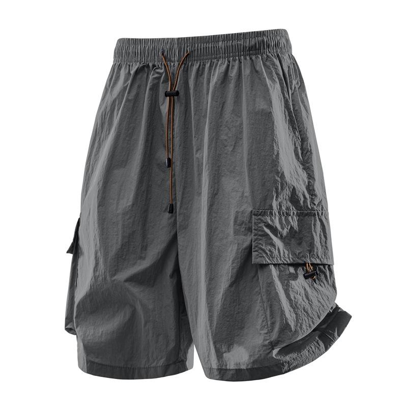 Shorts long sleeves handsome sunscreen clothing summer outdoor UV protection ice couple sunscreen clothing set jacket