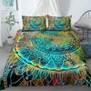 Mandala King Queen Duvet Cover Bohemian Bedding Set For Teens Adults Girls Exotic Ethnic Floral 2/3pcs Polyester Comforter Cover