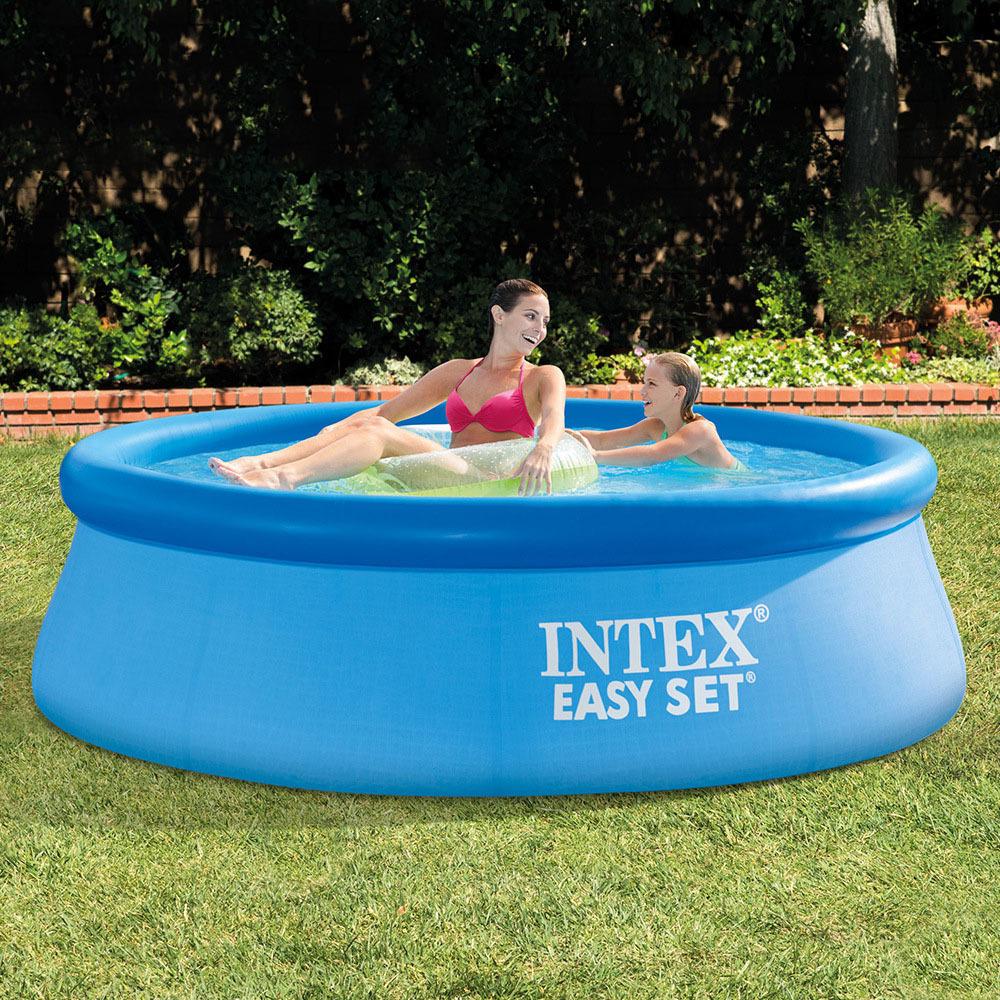 Intex28130 Simple Butterfly Family Inflatable Swimming Pool for Kids and Adults