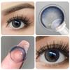 Цветные линзы для коррекции близорукости MillCreek Natural Eye Контактные линзы для макияжа глаз 2 шт./пара