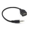 3,5-мм штекер на USB-гнездо Аудиоадаптер для автомобильной магнитолы