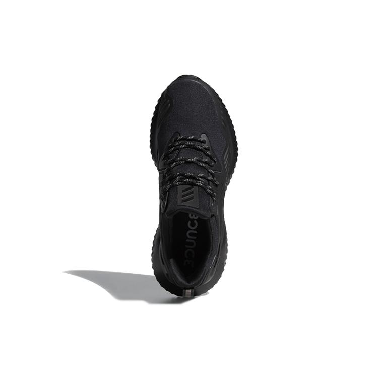 adidas Alphabounce Beyond M HK 'Черный' (унисекс) Черно-серые беговые кроссовки B76046