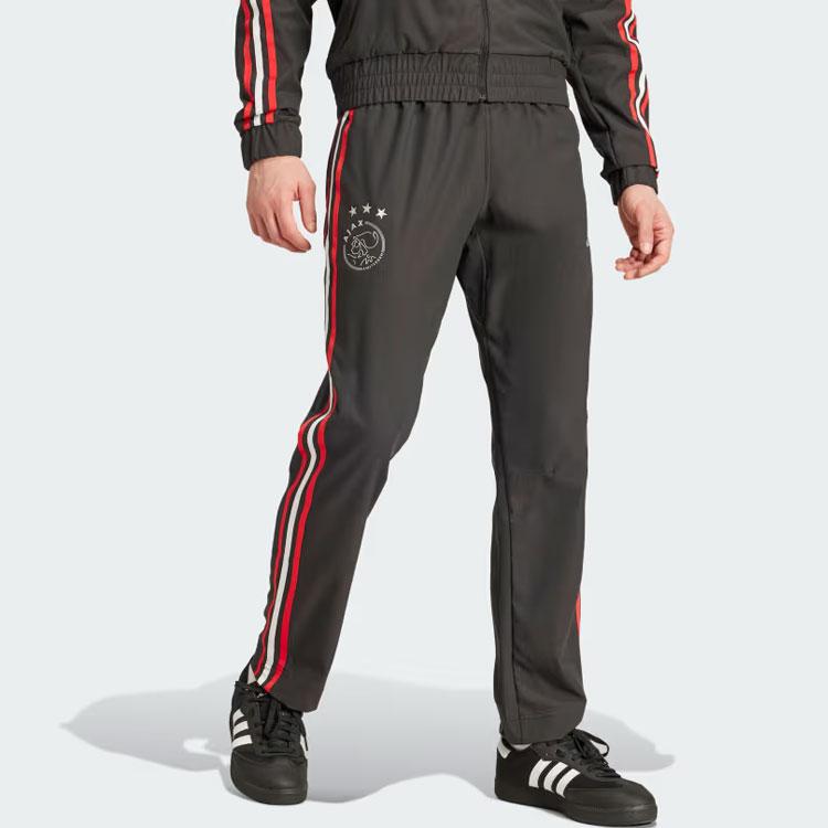 adidas AJAX AMSTERDAM БРЮКИ-ТРЕКСТИЛЬНЫЕ Футболка Низ Мужской Черный IN9074