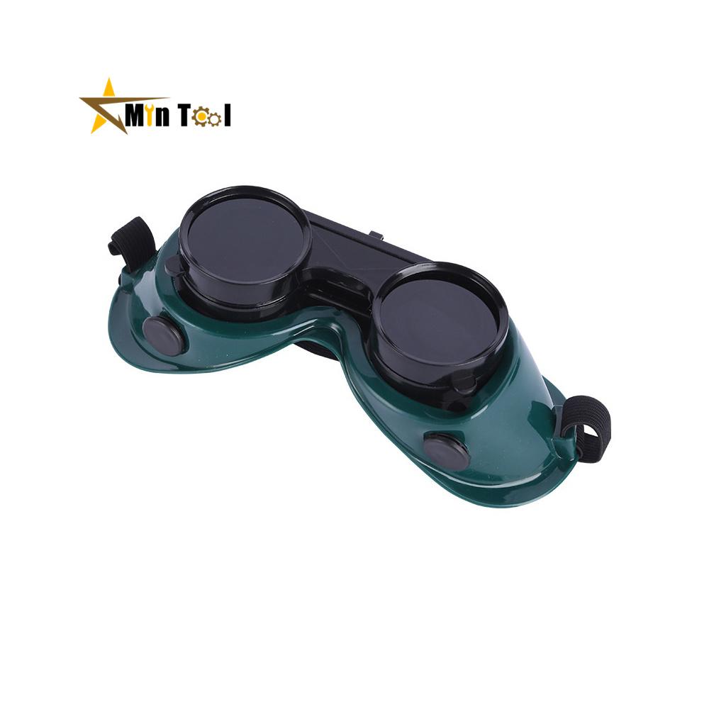 Double Flip Welding Glasses Cutting Welders Goggles Glasses Lenses Safety Protective Cutter Grinding Glasses Weld Asscessories