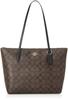 Tote Bag 4455 Women's Im/BrownBlack [Item]