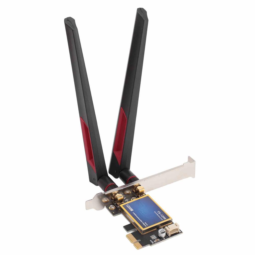 Сетевая карта WiFi 7260AC 2,4 ГГц 5 ГГц Bluetooth 4.0 1200 Мбит/с PCIe X1 Беспроводная сетевая карта с двойной антенной 10 дБи для ПК