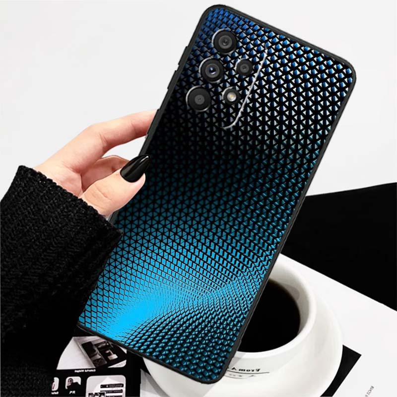 Механический стиль Чехол для телефона Для Samsung A73 A72 A71 A55 A54 A53 A52 A51 A13 A22 A16 A15 A12 A14 A26 A07 5G Черный