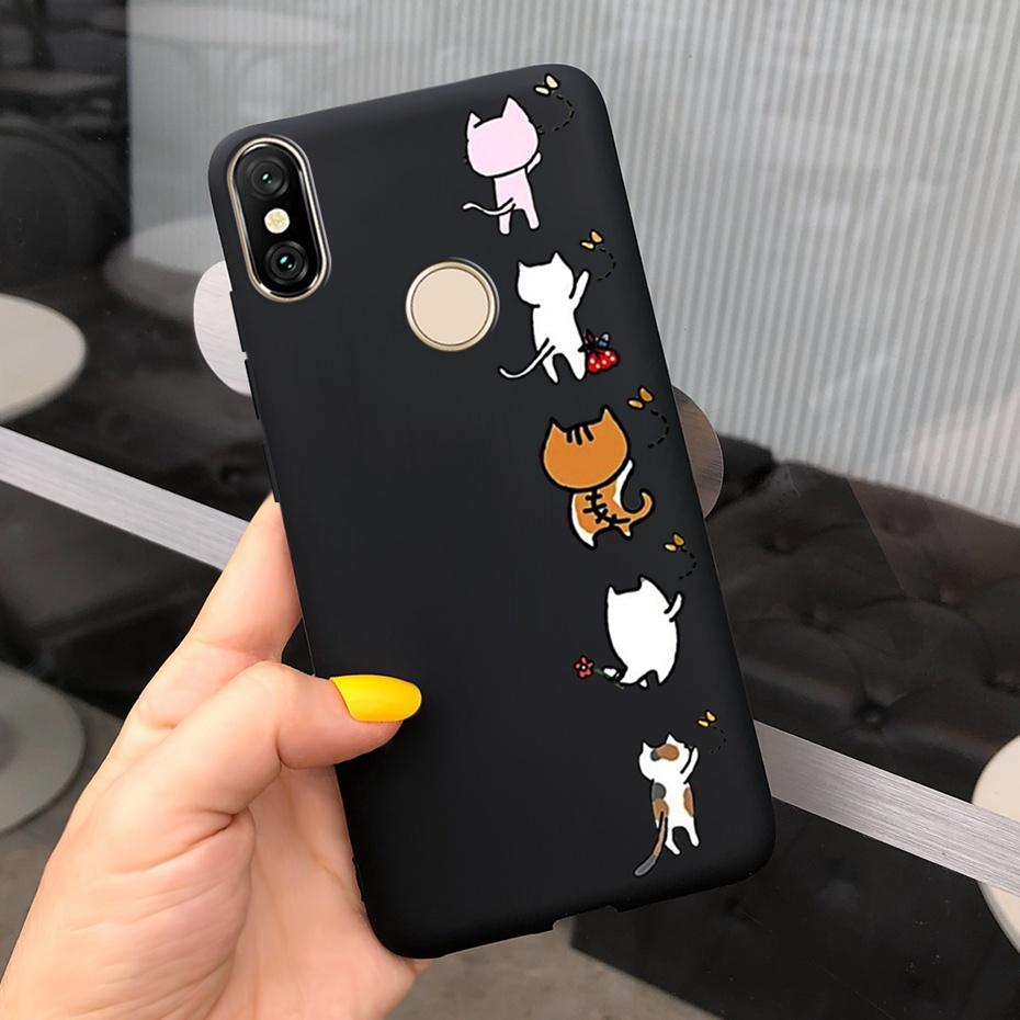 Чехол для телефона Xiaomi Redmi S2 (Редми Y2) Милый Узор Макарон Силиконовый Мягкий Чехол Для RedmiS2 S 2 Y2 Fundas
