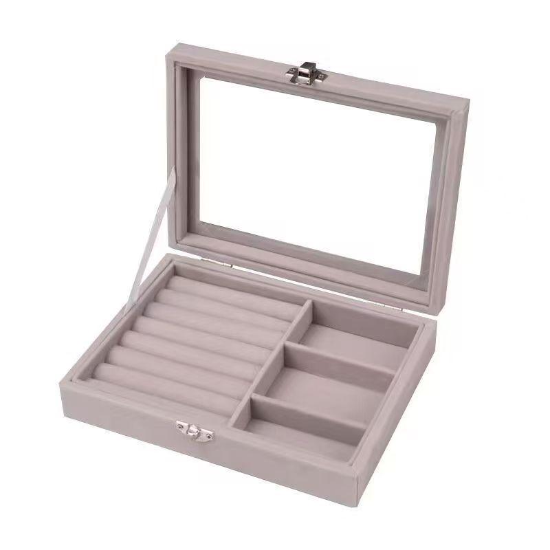 Роскошный портативный органайзер для украшений для серег, колец, часов и браслетов