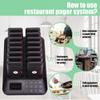 Buzzer Pagers for Restaurants Wireless Calling System 1640ft Long Range16 Beepers for Church Nursery Bar Fast Food Snack Hotel