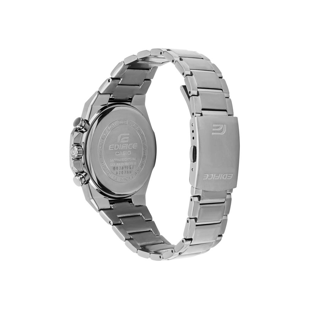 Casio Edifice Solar Movement Stainless Steel Watch Black Dial Men watches EFS-S570YDC-1A