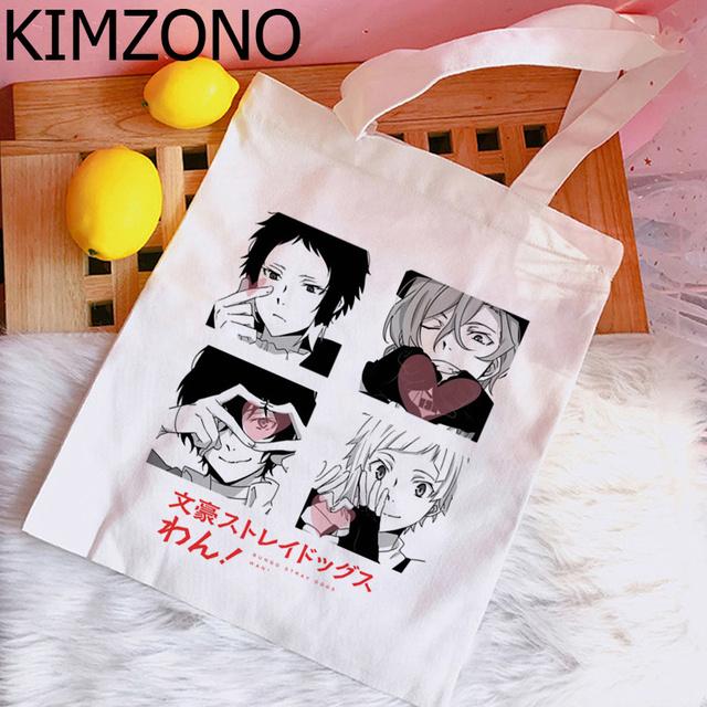 Bungou Stray Dogs Dazai сумка для покупок bolso bolsa сумка для вторичной переработки многоразовая сумка sacola string cabas