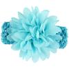 Fashion Baby Girls Kids Chiffon Flower Elastic Headband Hair Accessory Headwear