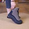 Women Thick Soled Snow Cotton Boots Plush Warm Non-slip New Short Boots Female Platform  Casual Sport Ankle Botas 2024