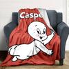 1pc Casper4 Blanket, Gift, for Men and Women, Soft Blanket, Good for Sofa Bed Couch Travel, Lightweight Flannel Blanket