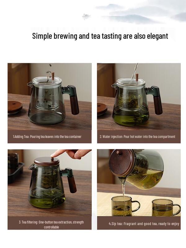 Chaxun Glass Teapot Set