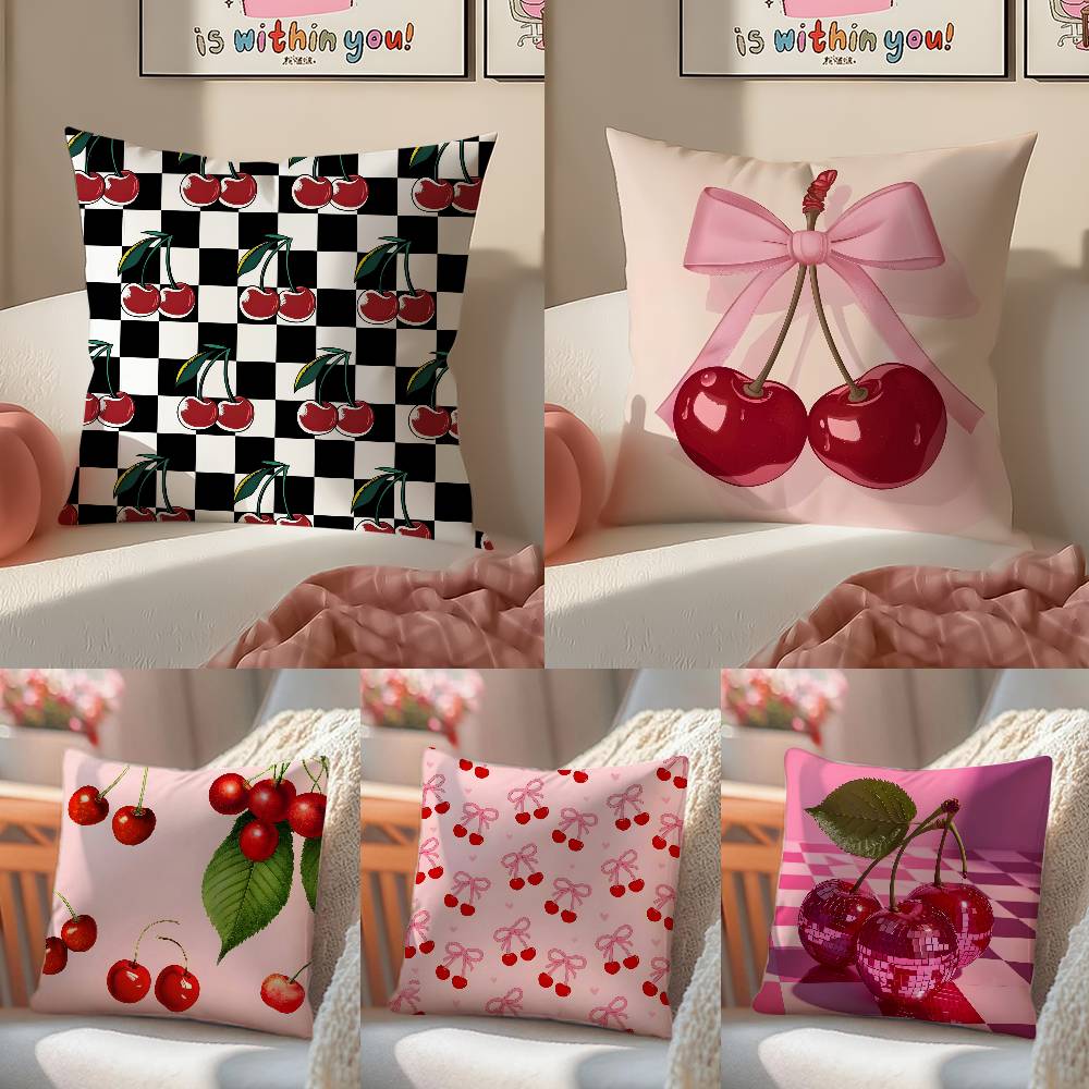 Sweet Millennium Print Kirsh Studio Pillow Case Comfort Sofa Bed Silky elegant Invisible zipper Decorative cushion cover