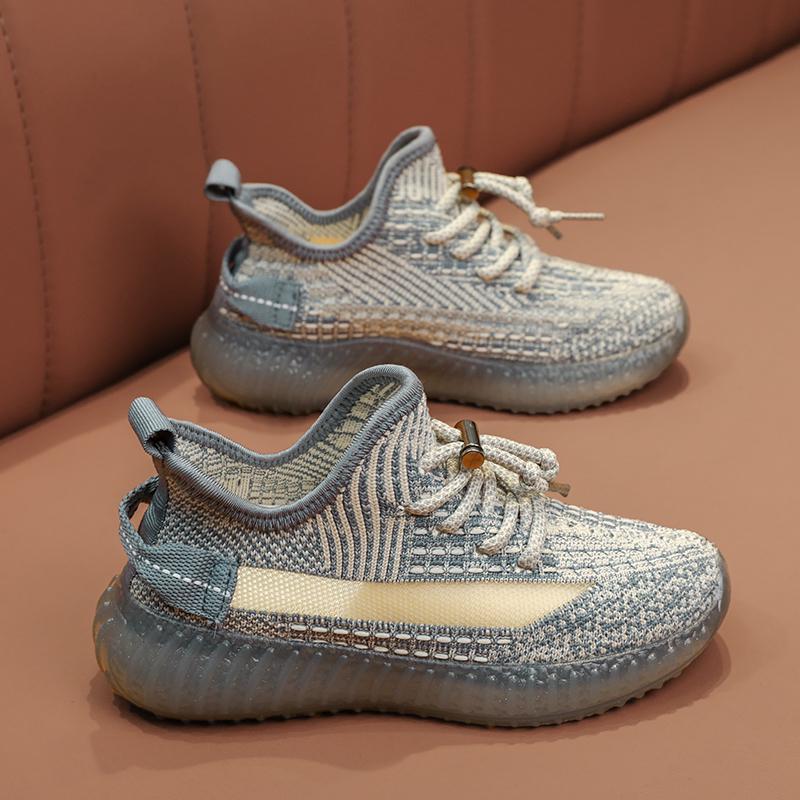 Детские дышащие сетчатые кроссовки для бега - Мягкая подошва, унисекс летние кеды для мальчиков и девочек.