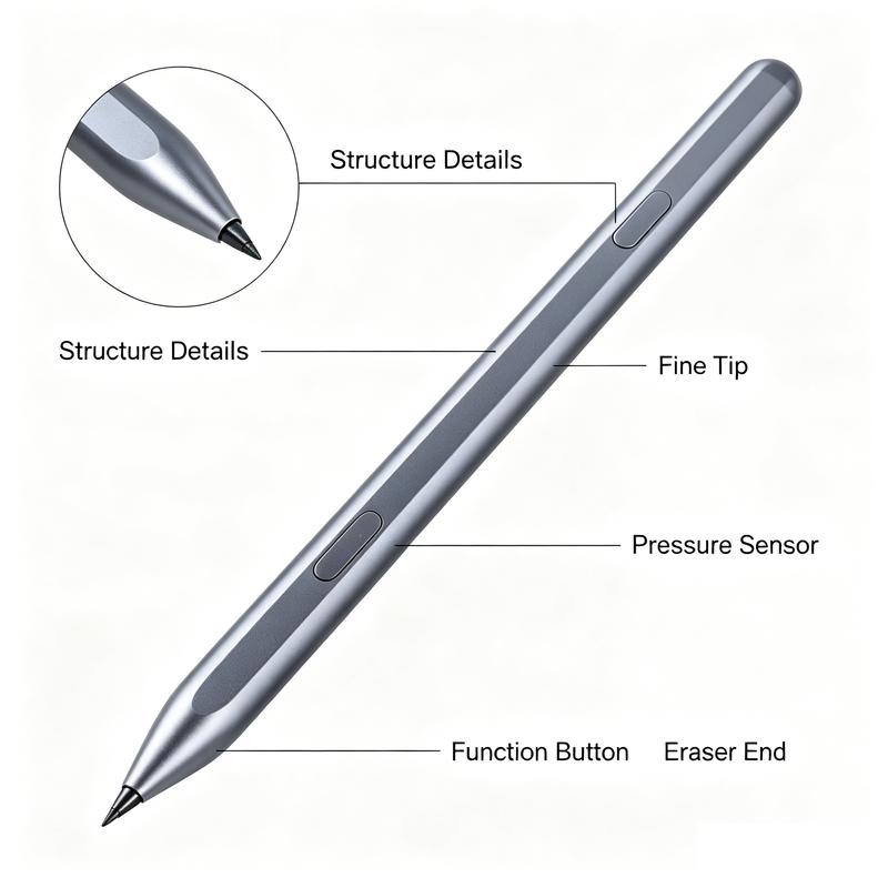 PHTY For Honor Xiaolong Zhilian Pen Is Suitable For Honor Tablet 9, Pad 10, X9Pro Tablet Stylus (Not Applicable To X9 X10)