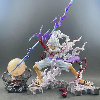 One Piece Gear 5 Луффи Фигурка Бога Солнца Ника Луффи ПВХ Фигурки GK Статуя Коллекция Модель Игрушки Подарки