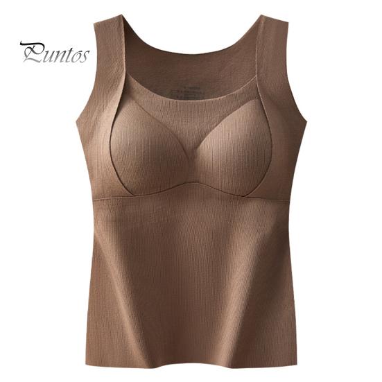 Жилет-подкладка 3D Cup Shape Теплый Удобный Самонагревающийся Термотоп Утепленный Бесшовный Осенне-Зимний Базовый Жилет